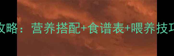 图片 8个月宝宝辅食添加全攻略：营养搭配+食谱表+喂养技巧，附健康食谱参考！1
