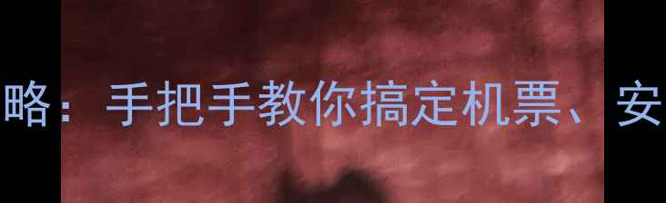 图片 ✨一岁宝宝坐飞机全攻略：手把手教你搞定机票、安全座椅和必备物品✈️