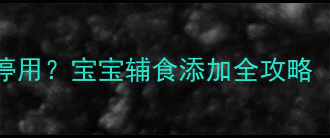 图片 嘉宝米粉一段什么时候停用？宝宝辅食添加全攻略（附冲泡搭配注意事项）
