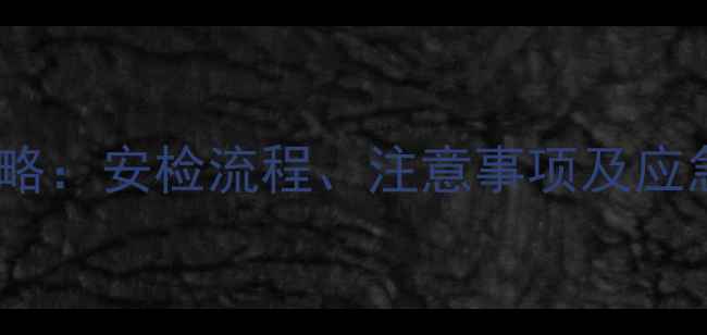 图片 孕妇过机场安检门全攻略：安检流程、注意事项及应急方案（附官方指南）1