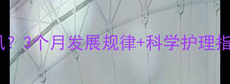 图片 孕期哺乳期宝宝患白癜风？3个月发展规律+科学护理指南（附皮肤管理干货）2