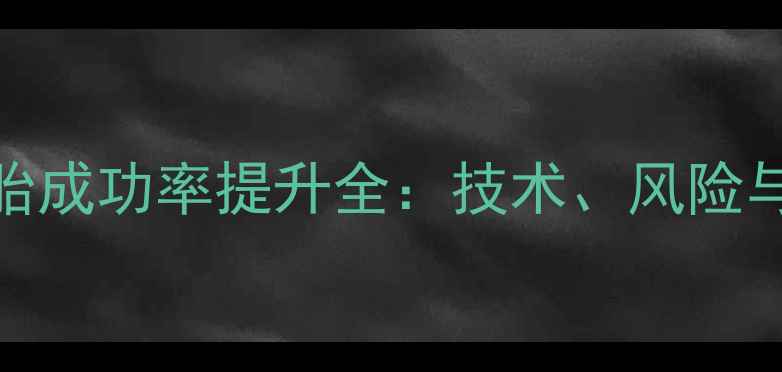 图片 试管婴儿双胞胎成功率提升全：技术、风险与科学备孕指南
