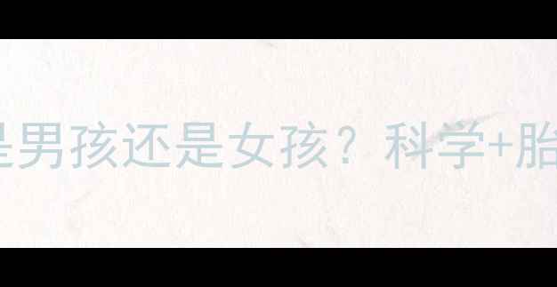 图片 🌟孕妇梦到狗是男孩还是女孩？科学+胎教指南🐶✨👶2